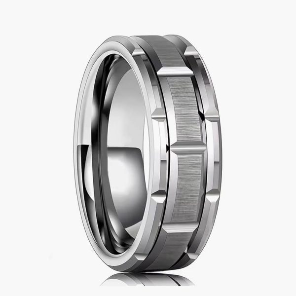 Fashion Men Stainless Steel Celtic Dragon Rings Inlay Red Blue Green Carbon Fiber Zircon Rings For Men Wedding Band Jewelry Gift - Image 5